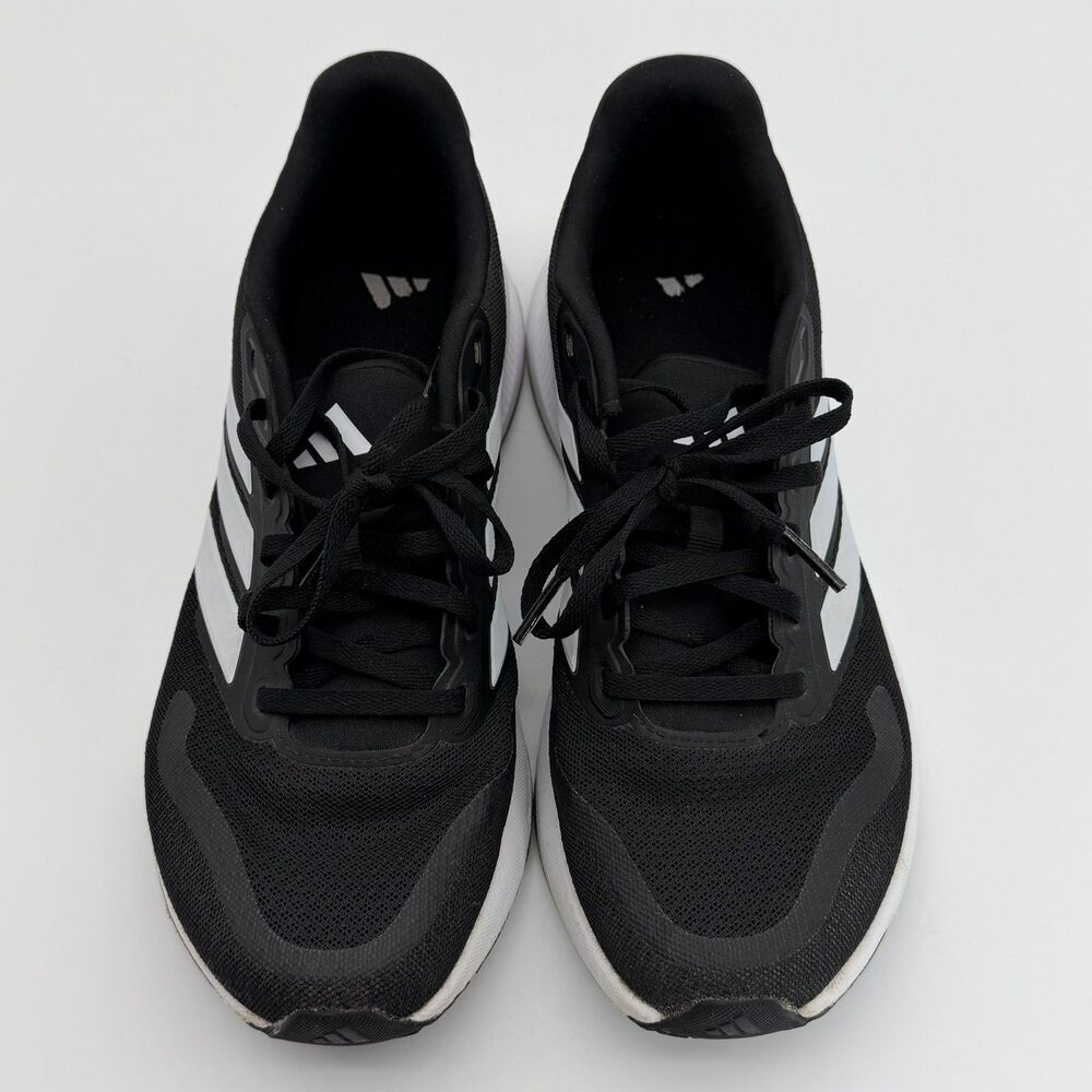adidas Runfalcon 5.0 Black White 8.5 Women's Running Shoe Sneaker Tennis Shoes - Picture 8 of 8